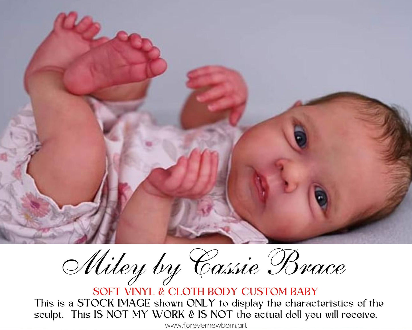 ECONOMY Baby Custom Miley by Cassie Brace (20"+Full Limbs)