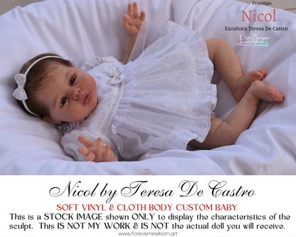 ECONOMY Baby Custom Nicol by Teresa De Castro (19"+ Full Limbs)