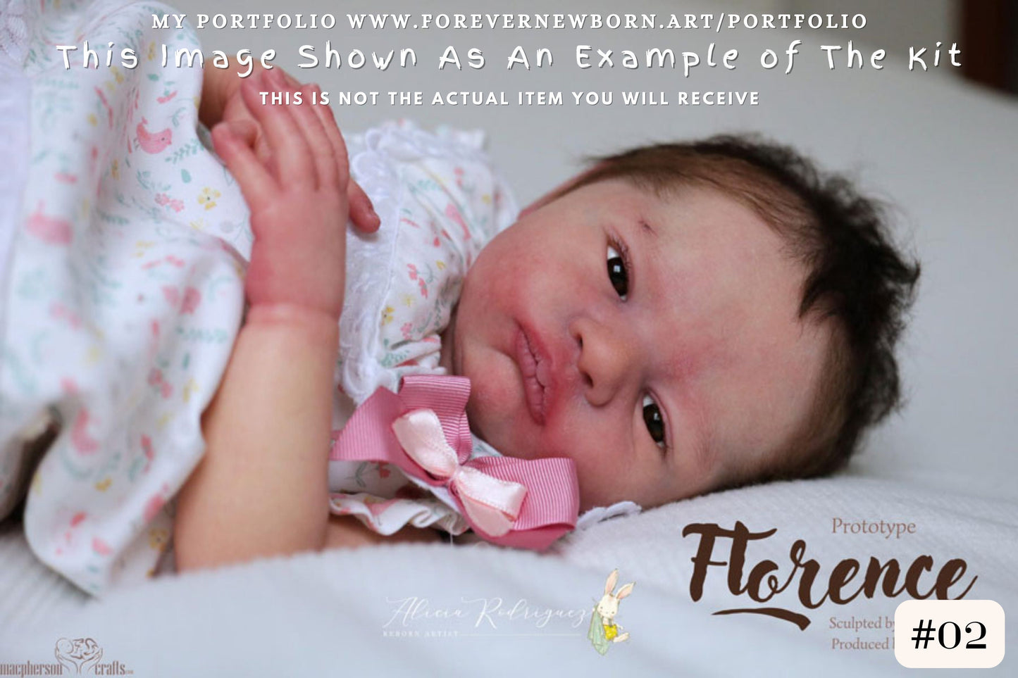 Beautiful Reborn Baby Dolls ~ CuStOm Florence by Eva Brilli (19"+ Full Limbs) *Extended Processing Time. NEW SCULPT.