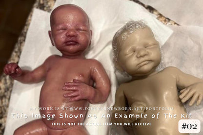 Full Body Silicone Baby Olive by Izzy Zhao (19.5 inches 6 lbs 13 oz) *Listing Images include my own work.