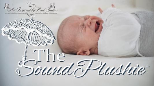 Reborn BabySound Plushie *Crib Edition* PLUS Long Play BabySound System ~ Bring Your Reborn Baby To Life!