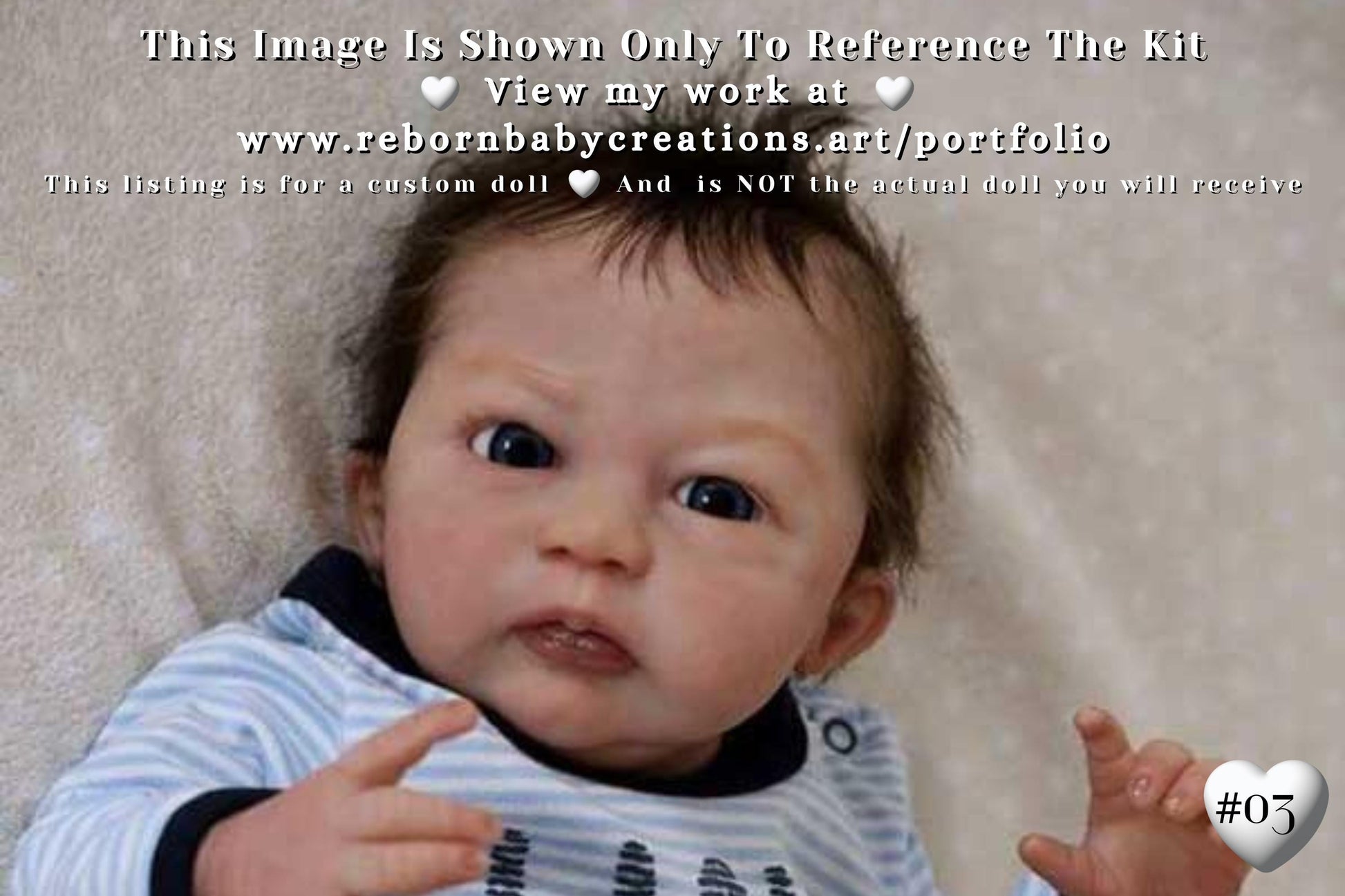 Buy ONE, Get ONE FrEE Reborn ~ RaRe FiNd! Reborn Baby Dolls ~ CuStOm Lennox by Iris Klement LoNg SoLD OuT LiMiTeD EDiTiOn (19"+Full Limbs)