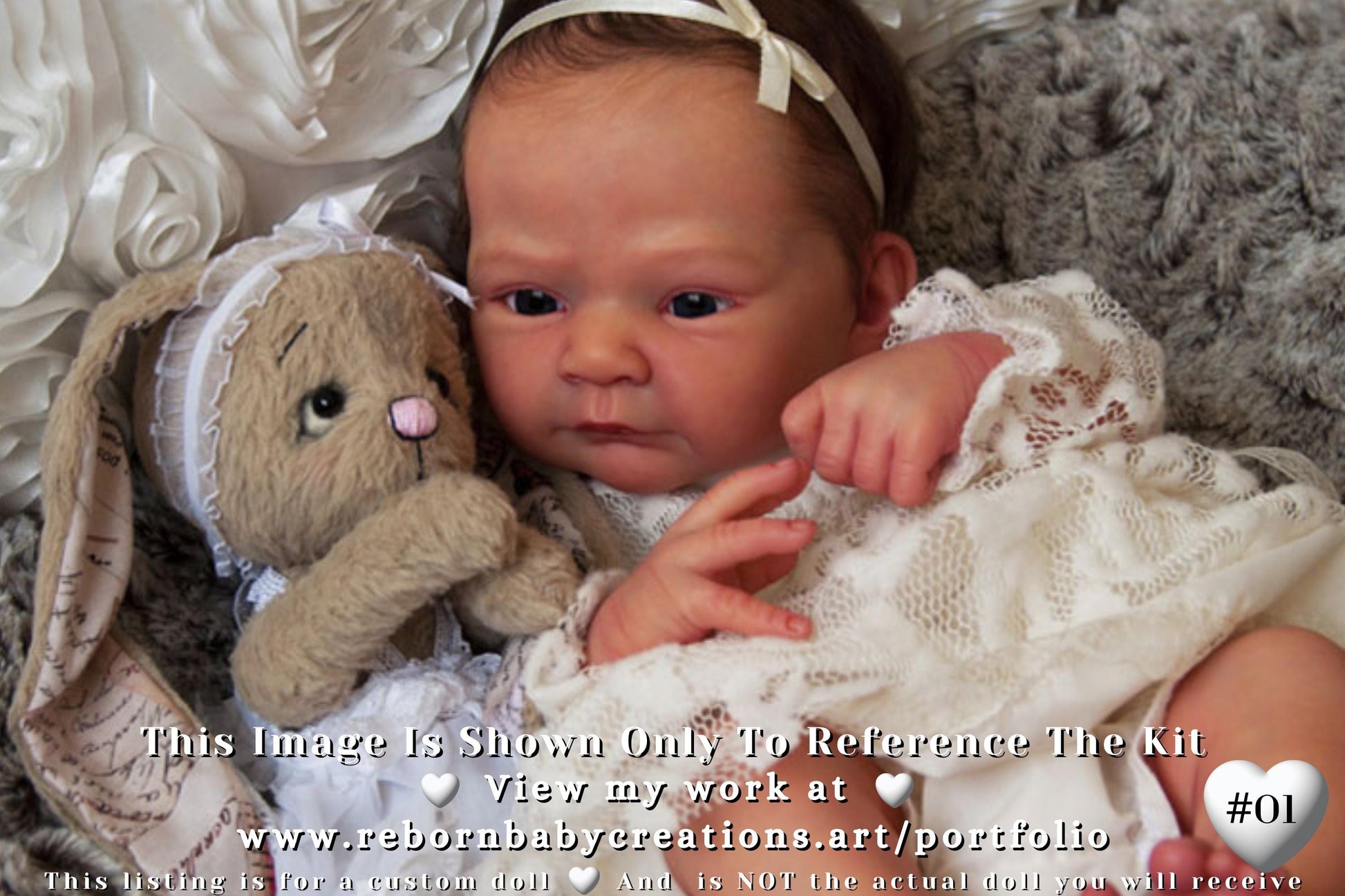 Buy ONE, Get ONE FrEE Reborn ~ RaRe FiNd! Reborn Baby Dolls ~ CuStOm Meki by Adrie Stoete (18"+Full Limbs)