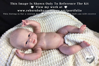 Buy ONE, Get ONE FrEE Reborn ~ Full Body Vinyl Reborn Baby Dolls ~ Full Body Vinyl Parker by Sandy Faber (20"+Full Body)