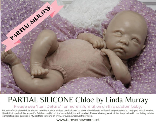 Chloe by Linda Murray (19"+ Full Limbs) with cloth body. Extended Processing Time May Be Required. ASK FIRST!