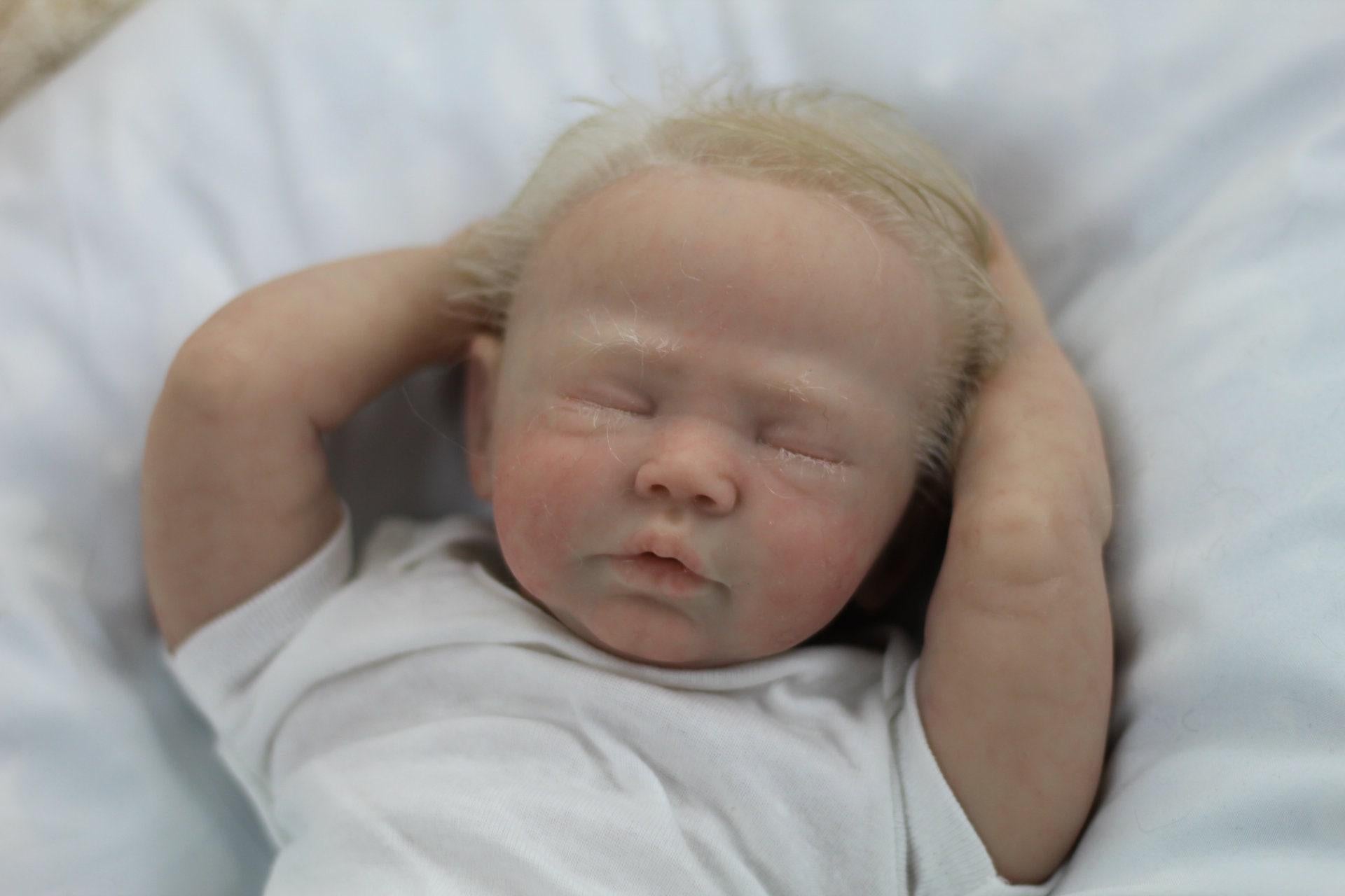 Ryan by Natalie Scholl (17"+ Full Limbs) with cloth body. Extended Processing Time May Be Required. ASK FIRST!