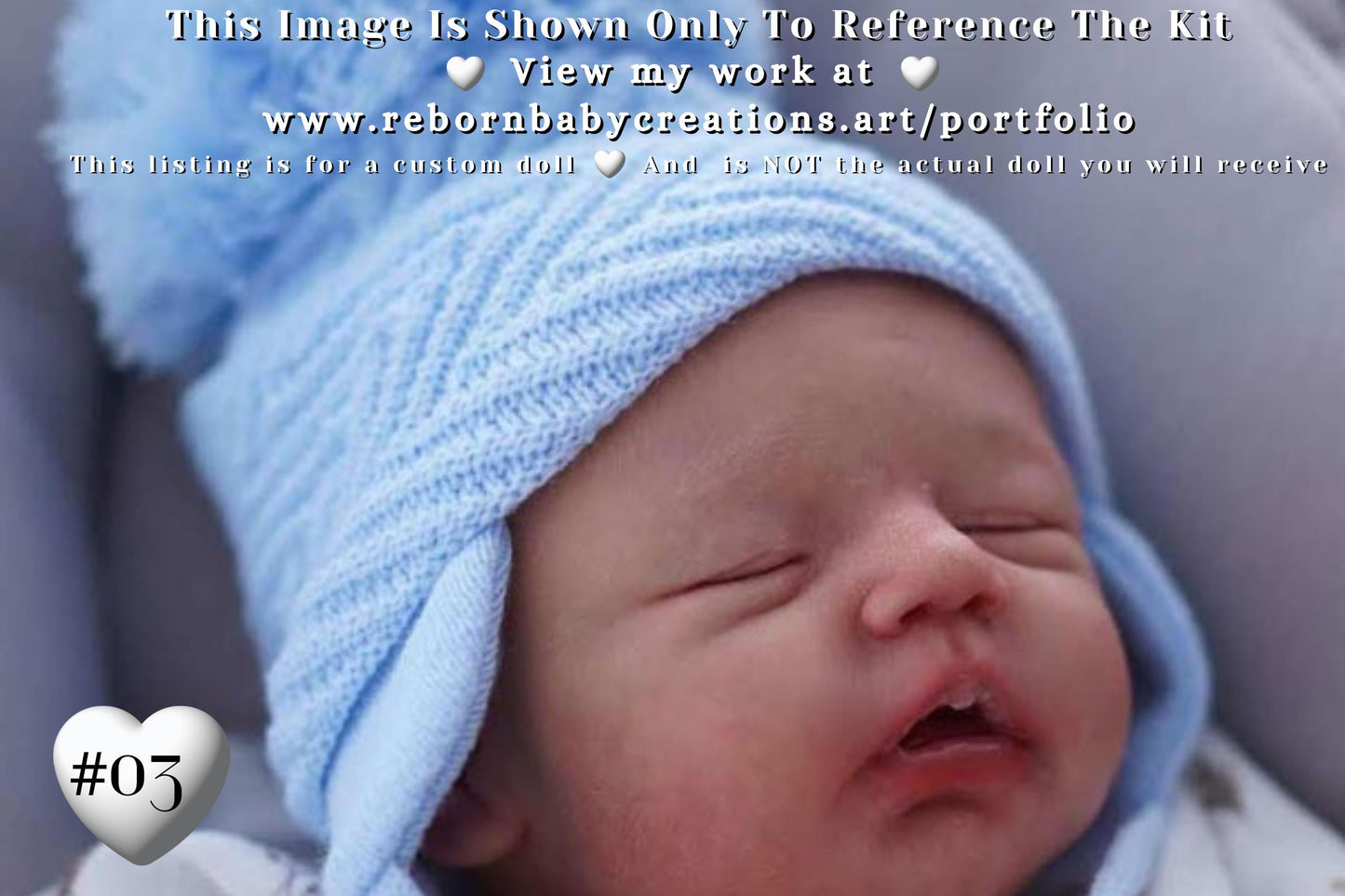Affordable Options Lifelike Reborn Babies ~ Custom Ultimate Realism ~ Reborn Noa by Severine Piret (22"+ Full Limbs)
