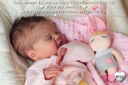 Reborn Baby Dolls ~ CuStOm ReBoRn Twyla by Laura Lee Eagles (18.5"+Full Limbs)