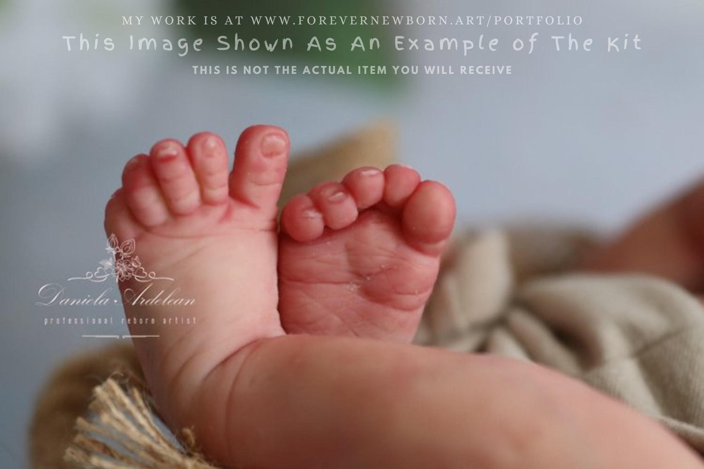 LAST CHANCE!! Full body silicone baby Pip by Izzy Zhao (16.5 inches, 5lbs 6oz)