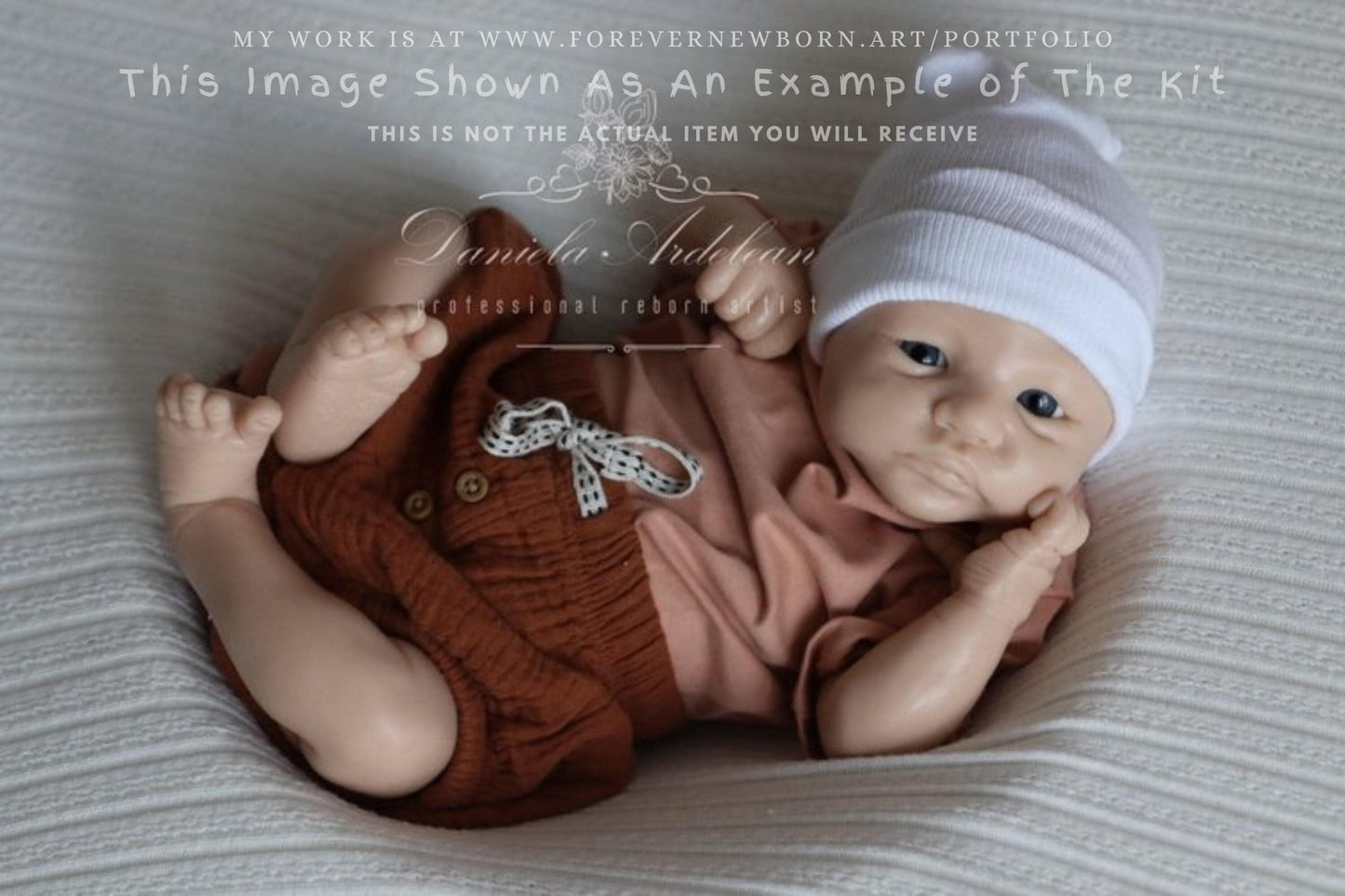 LAST CHANCE!! Full body silicone baby Pip by Izzy Zhao (16.5 inches, 5lbs 6oz)