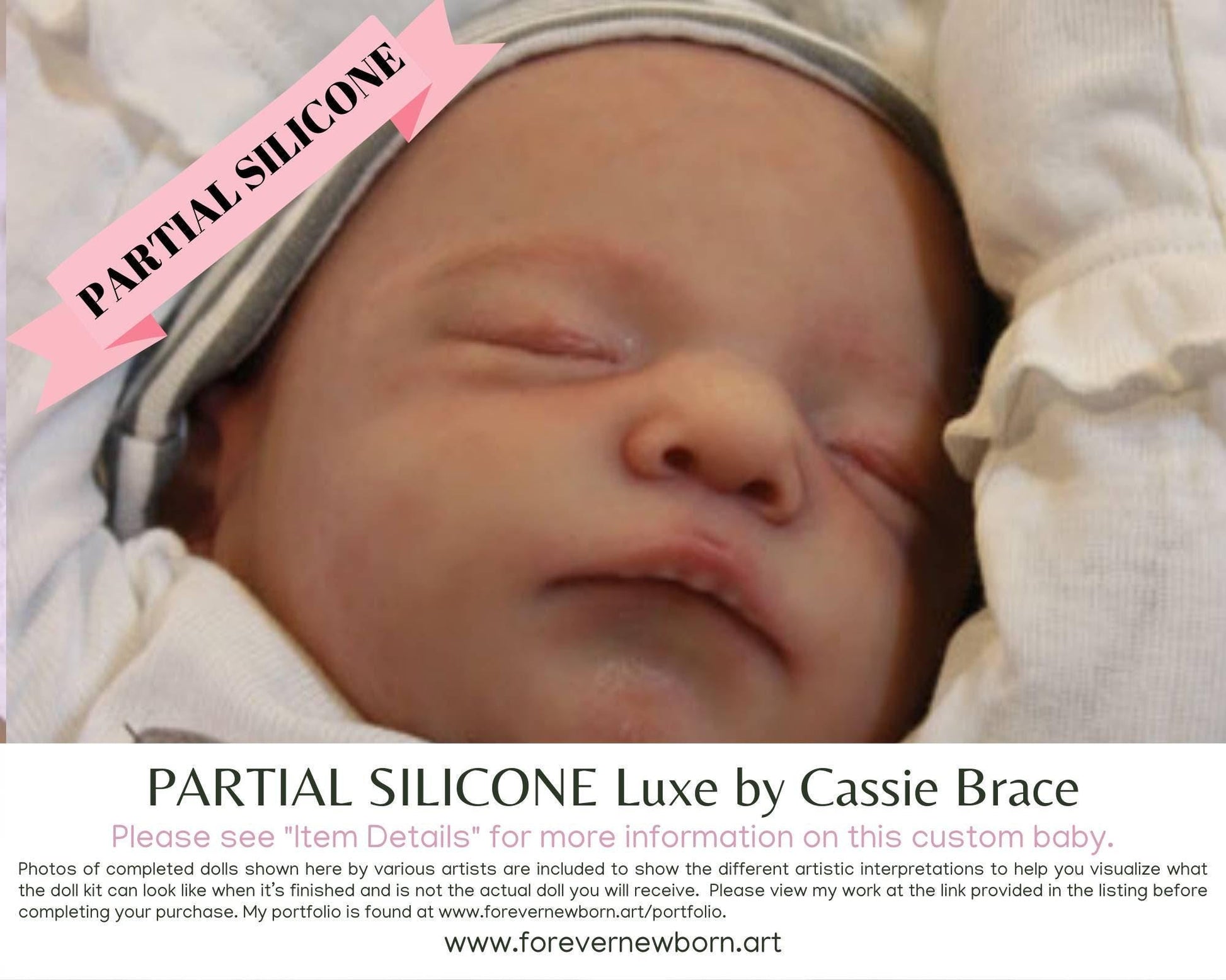 Luxe by Cassie Brace (18"+Full Limbs) with cloth body. Extended Processing Time May Be Required. ASK FIRST!