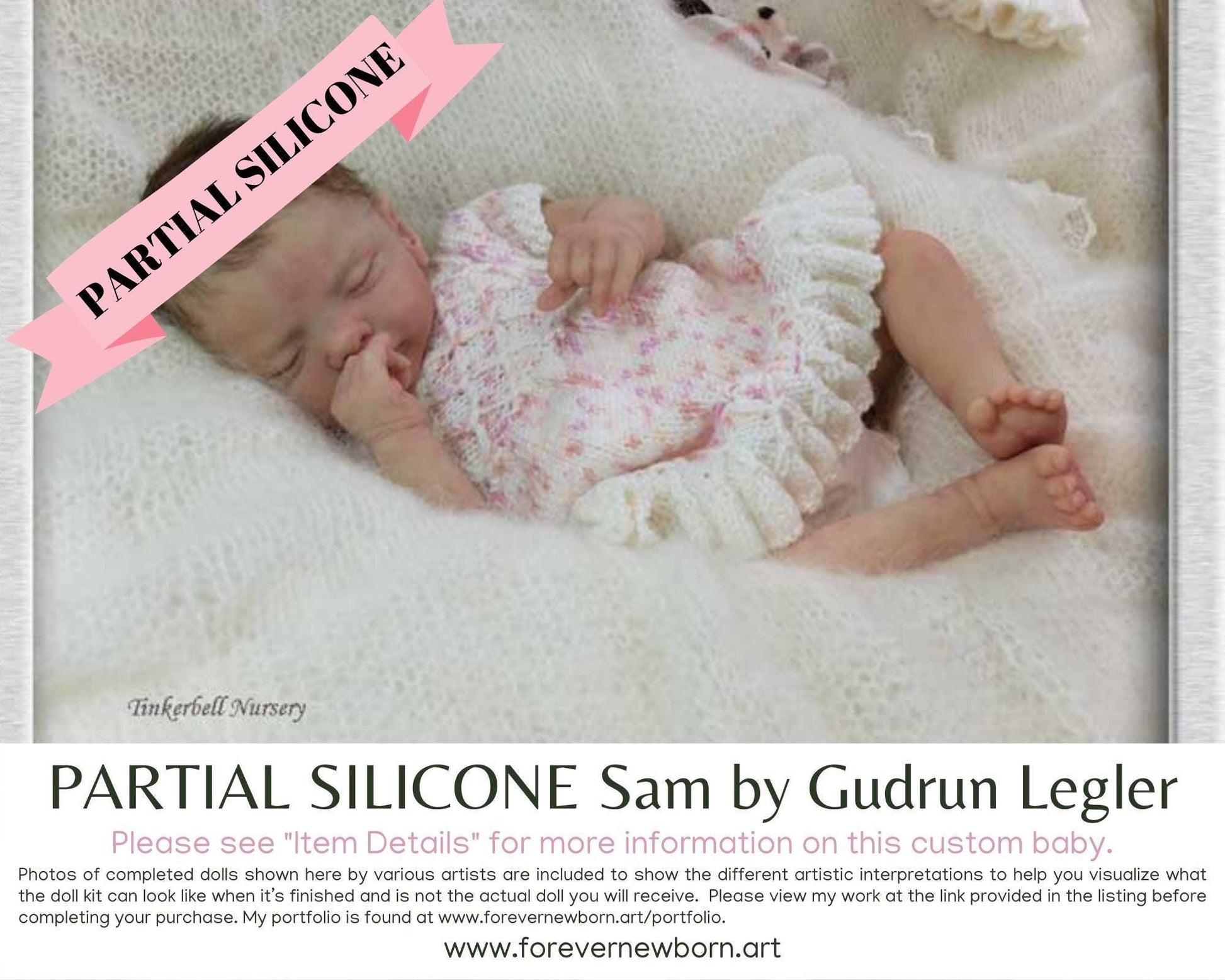 Sam by Gudrun Legler (18"+Full Limbs) with cloth body. Extended Processing Time May Be Required. ASK FIRST!