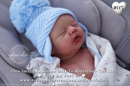 Affordable Options Lifelike Reborn Babies ~ Custom Ultimate Realism ~ Reborn Noa by Severine Piret (22"+ Full Limbs)