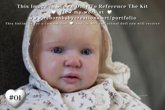 Ultra-Realistic Toddler ReBoRn Simon by Iveta Eckertova (26"+Full Limbs)