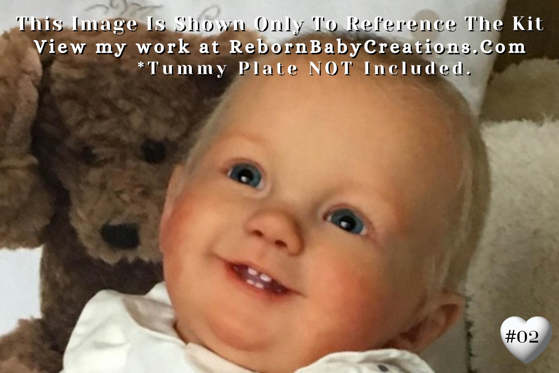 Reborn Baby **Hyper-Realistic** Reborn Doll Emilia by Ping Lau (20"+Full Limbs)