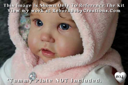 Reborn Baby **Hyper-Realistic** Reborn Doll Ultra-Realistic Reborn Toddler Enie by Didy Jacobsen 24"