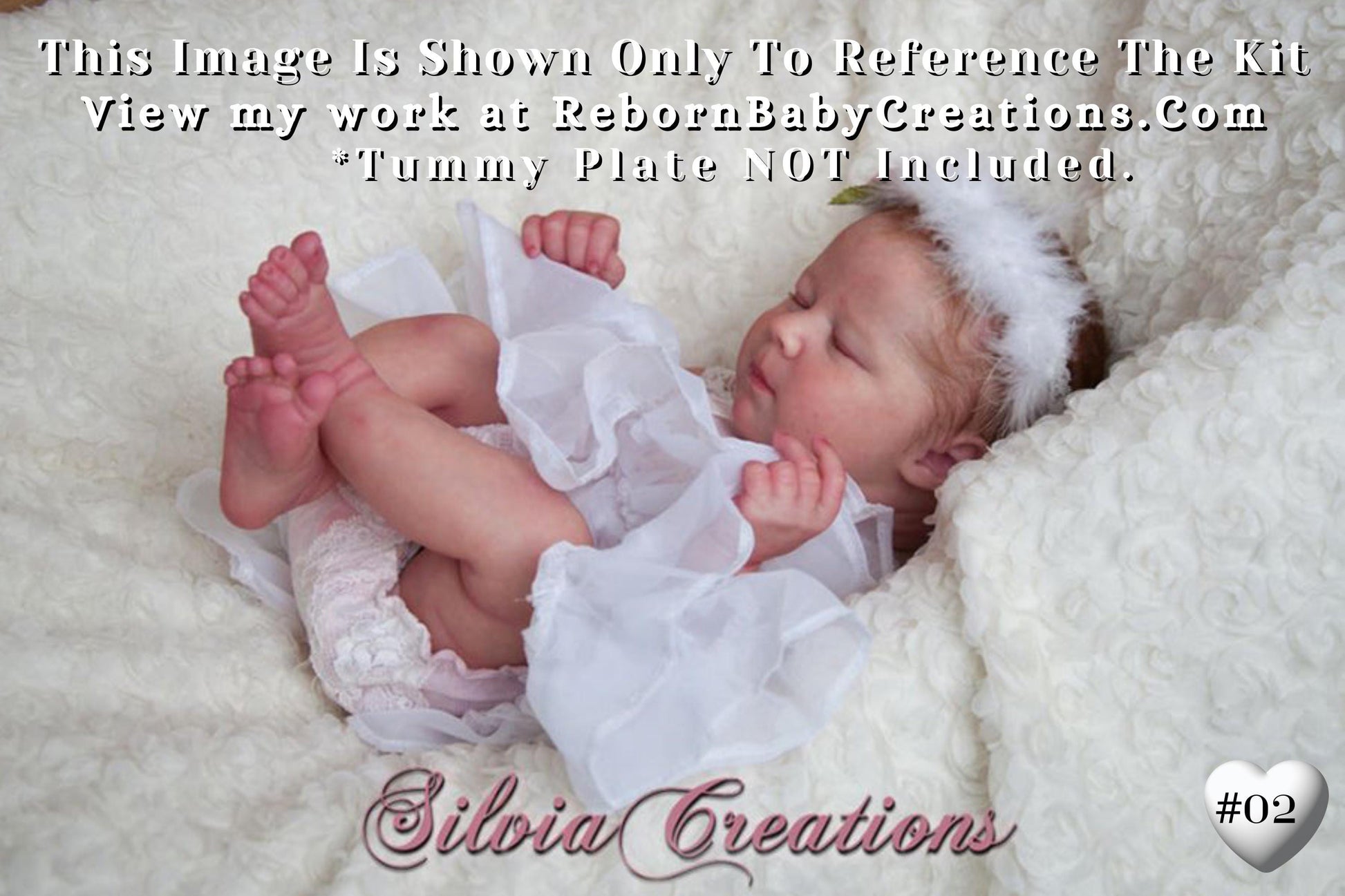 Reborn Baby **Hyper-Realistic** Reborn doll Realborn® Kimberly™ Sleeping (19"+ Full Limbs)