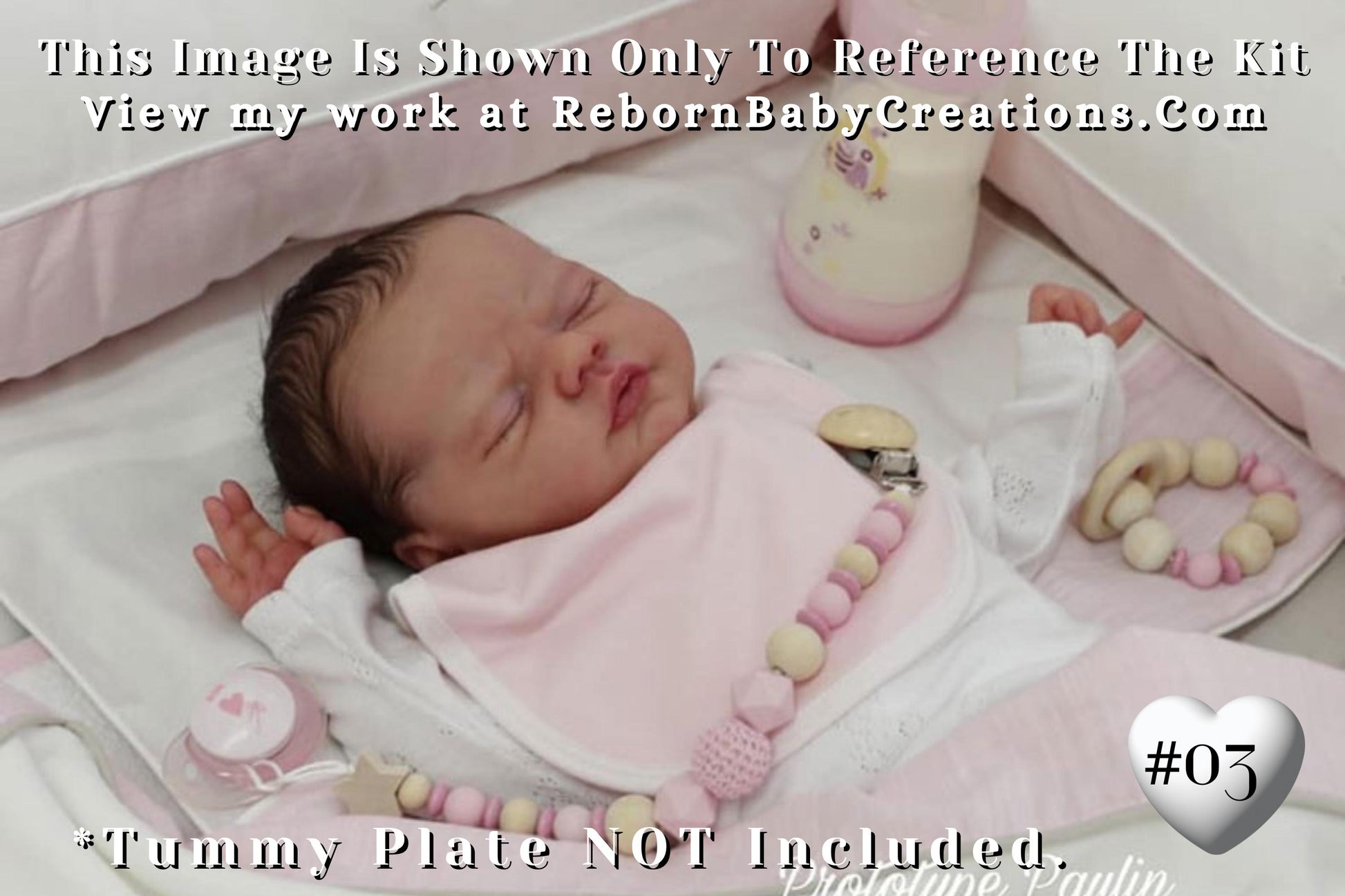 Reborn Baby **Hyper-Realistic** Reborn doll Paulin by Elisa Marx (19"+ Full Limbs)
