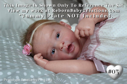 Affordable Options Lifelike Reborn Babies ~ Custom Amelia by Ping Lau (19"+ Full Limbs)