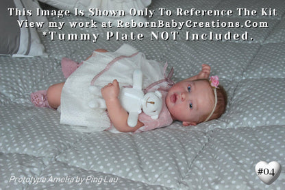 Affordable Options Lifelike Reborn Babies ~ Custom Amelia by Ping Lau (19"+ Full Limbs)