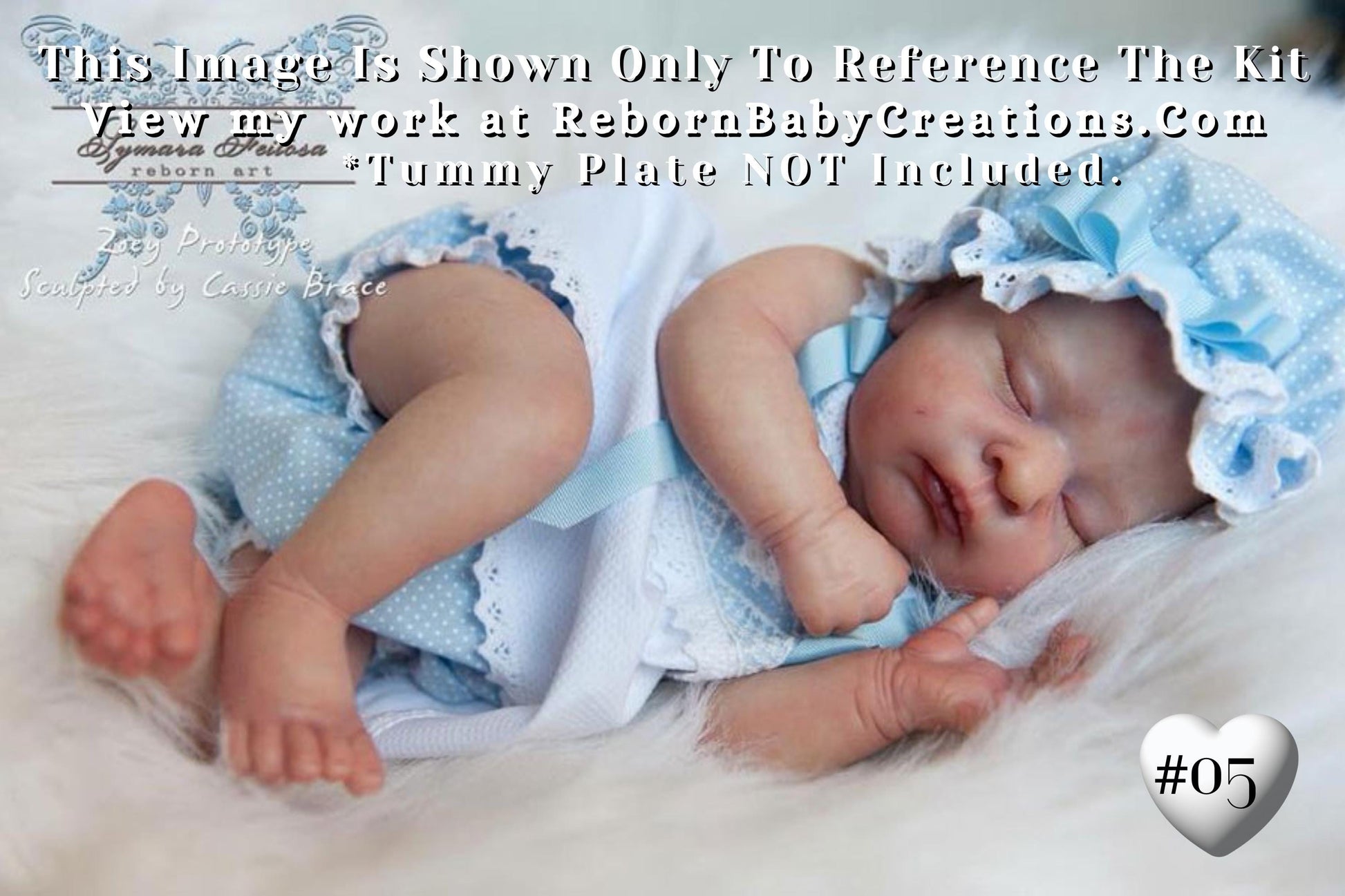 Affordable Options Lifelike Reborn Babies ~ Custom Zoey by Cassie Brace (18"+ Full Limbs)