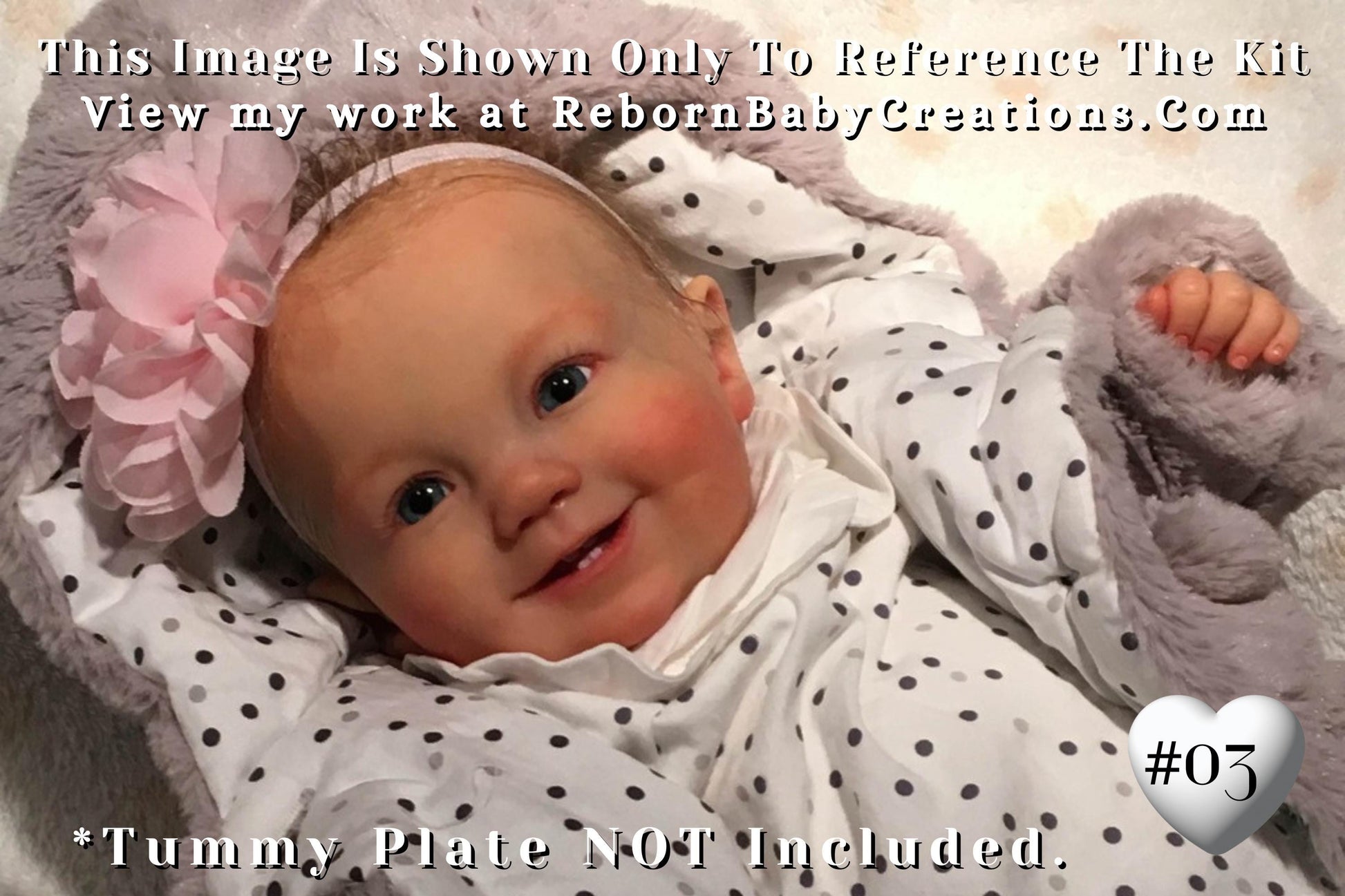 Reborn Baby **Hyper-Realistic** Reborn Doll Emilia by Ping Lau (20"+Full Limbs)