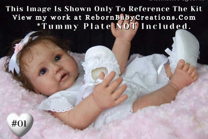 Reborn Baby **Hyper-Realistic** Reborn Doll Ultra-Realistic Reborn Toddler Enie by Didy Jacobsen 24"
