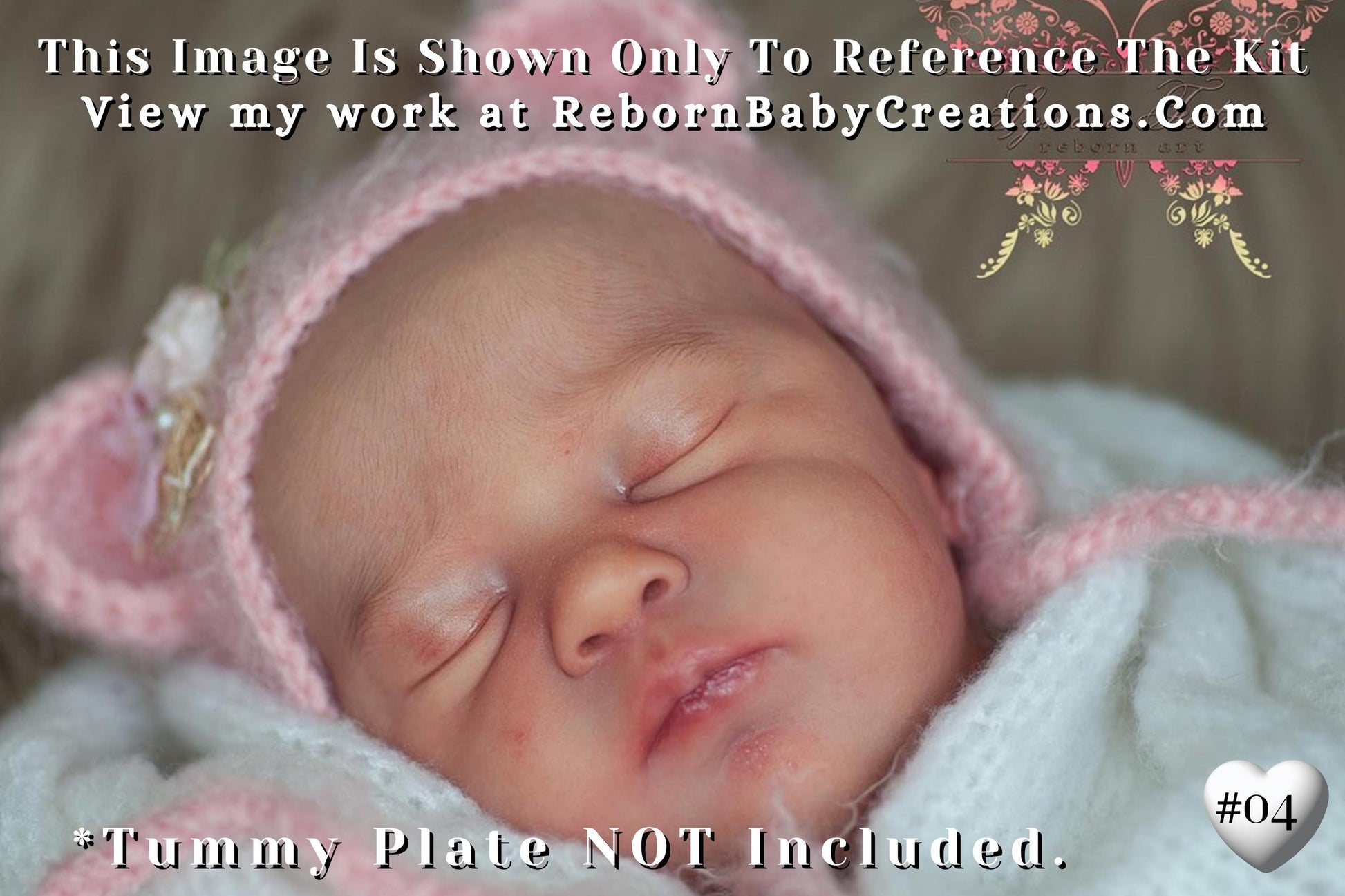 Reborn Baby **Hyper-Realistic** Reborn Doll Mia by Irina Kaplanskaya (19"+ Full Limbs)
