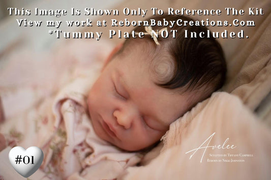 Reborn Baby **Hyper-Realistic** Reborn Avelee by Tiffany Campbell Andrews (20"+ Full Limbs)