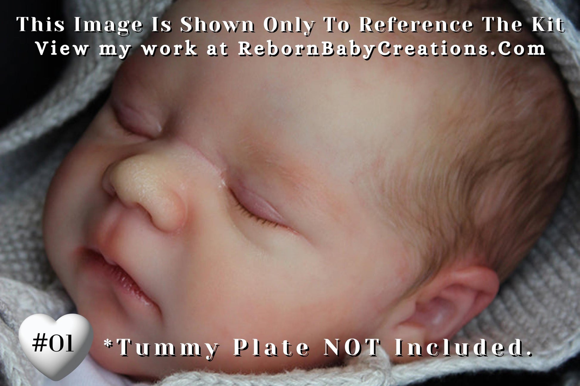 Reborn Baby **Hyper-Realistic** Reborn doll Realborn® Michael Sleeping (19"+ Full Limbs)