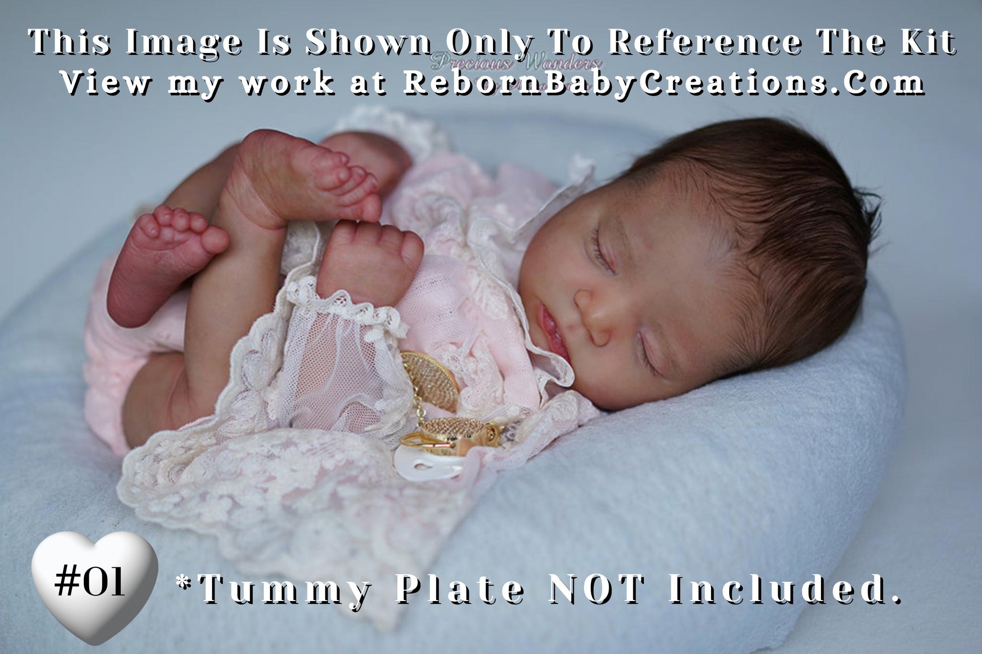 Reborn Baby **Hyper-Realistic** Reborn doll Realborn® Johannah™ Sleeping (19"+ Full Limbs)