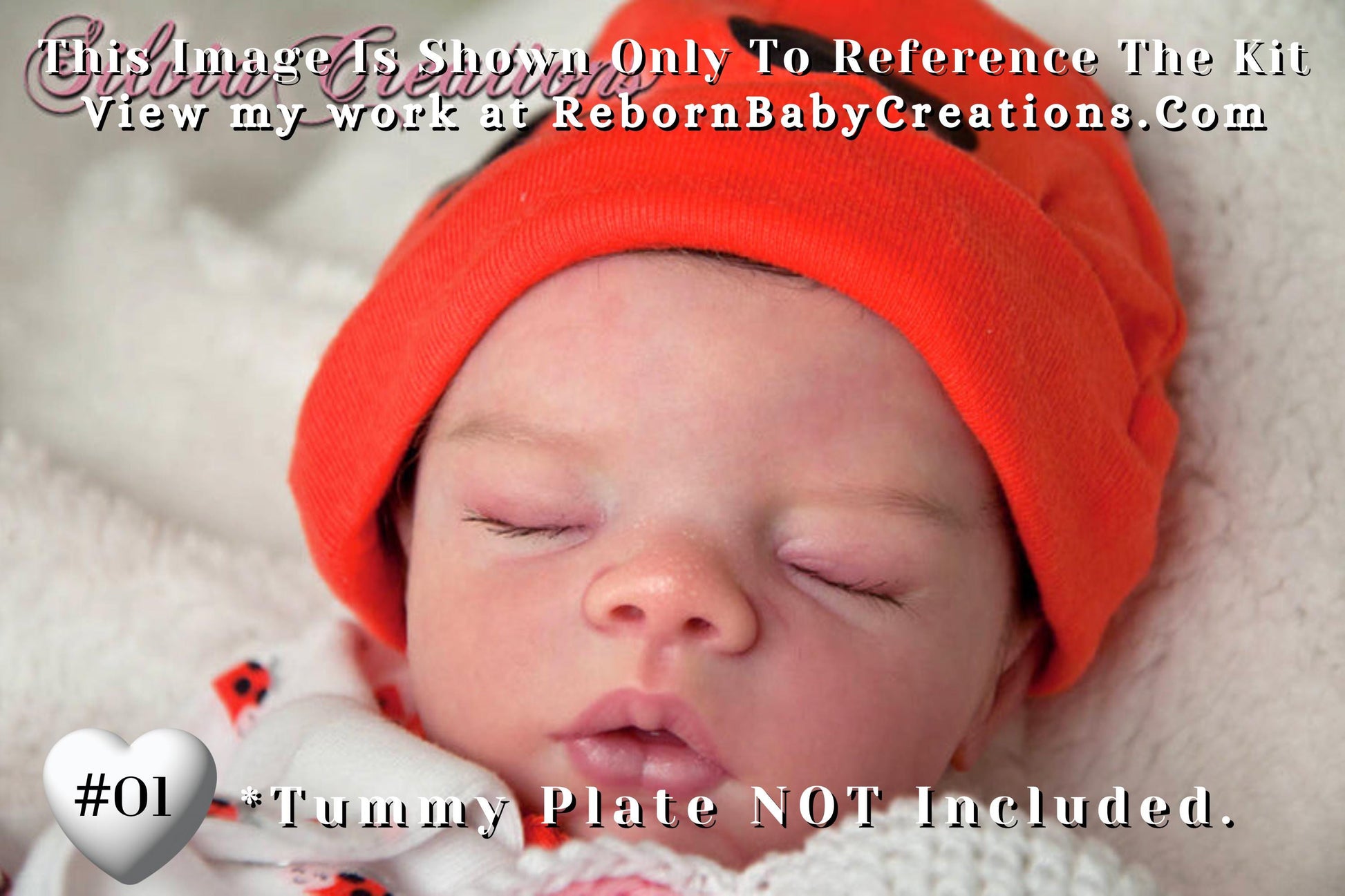 Reborn Baby **Hyper-Realistic** Reborn doll Megan by Pat Moulton (16"+ 3/4 Arms Full Legs)