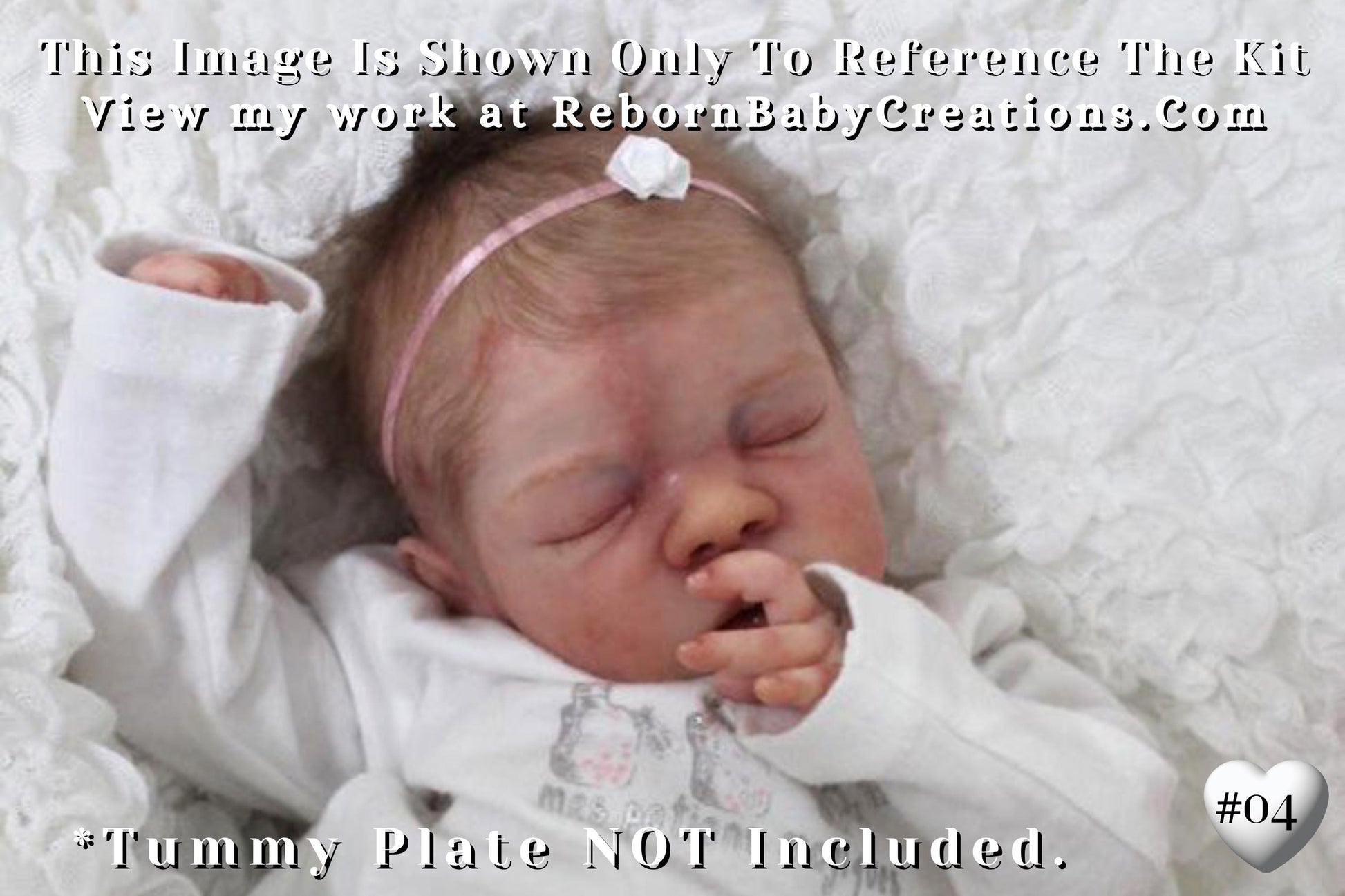 Reborn Baby **Hyper-Realistic** Reborn doll Megan by Pat Moulton (16"+ 3/4 Arms Full Legs)