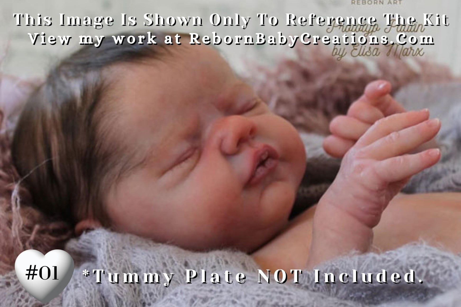 Reborn Baby **Hyper-Realistic** Reborn doll Paulin by Elisa Marx (19"+ Full Limbs)