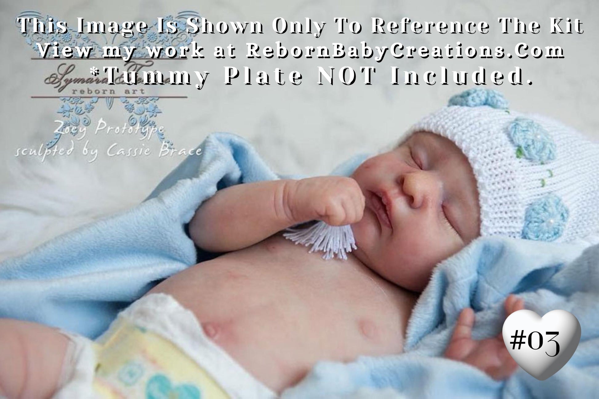 Affordable Options Lifelike Reborn Babies ~ Custom Zoey by Cassie Brace (18"+ Full Limbs)