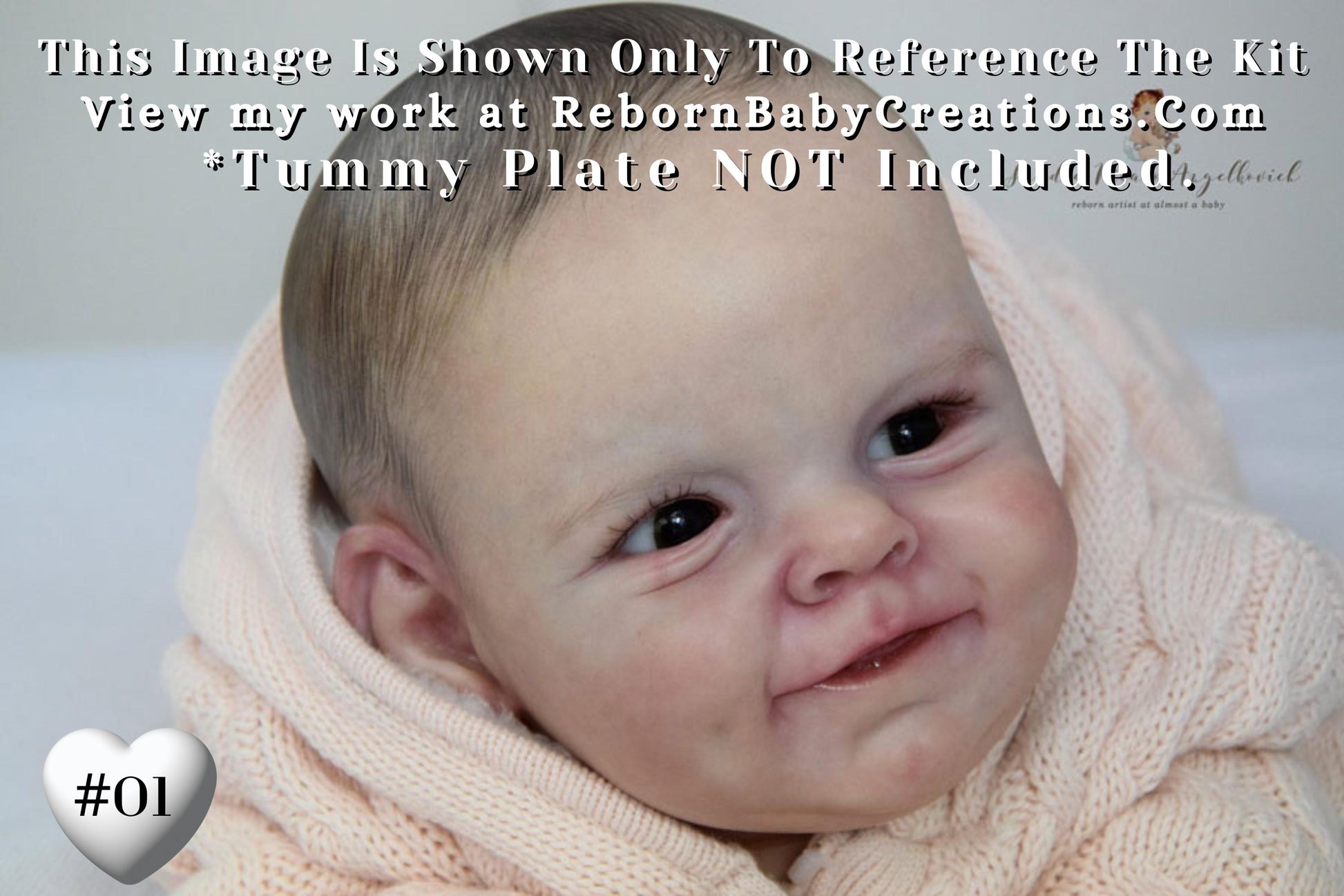 Affordable Options Lifelike Reborn Babies ~ Custom Shaya by Bonnie Sieben (21"+Full Limbs)