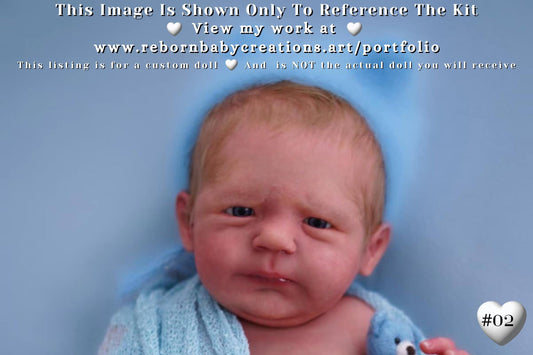 Lifelike Reborn Doll Maxi by Severine Piret (22"+ Full Limbs)