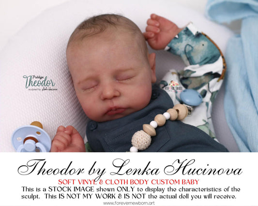 Attention Reborn Baby Collectors ~ Custom Theodor By Lenka Hucinova (19"+Full Limbs)