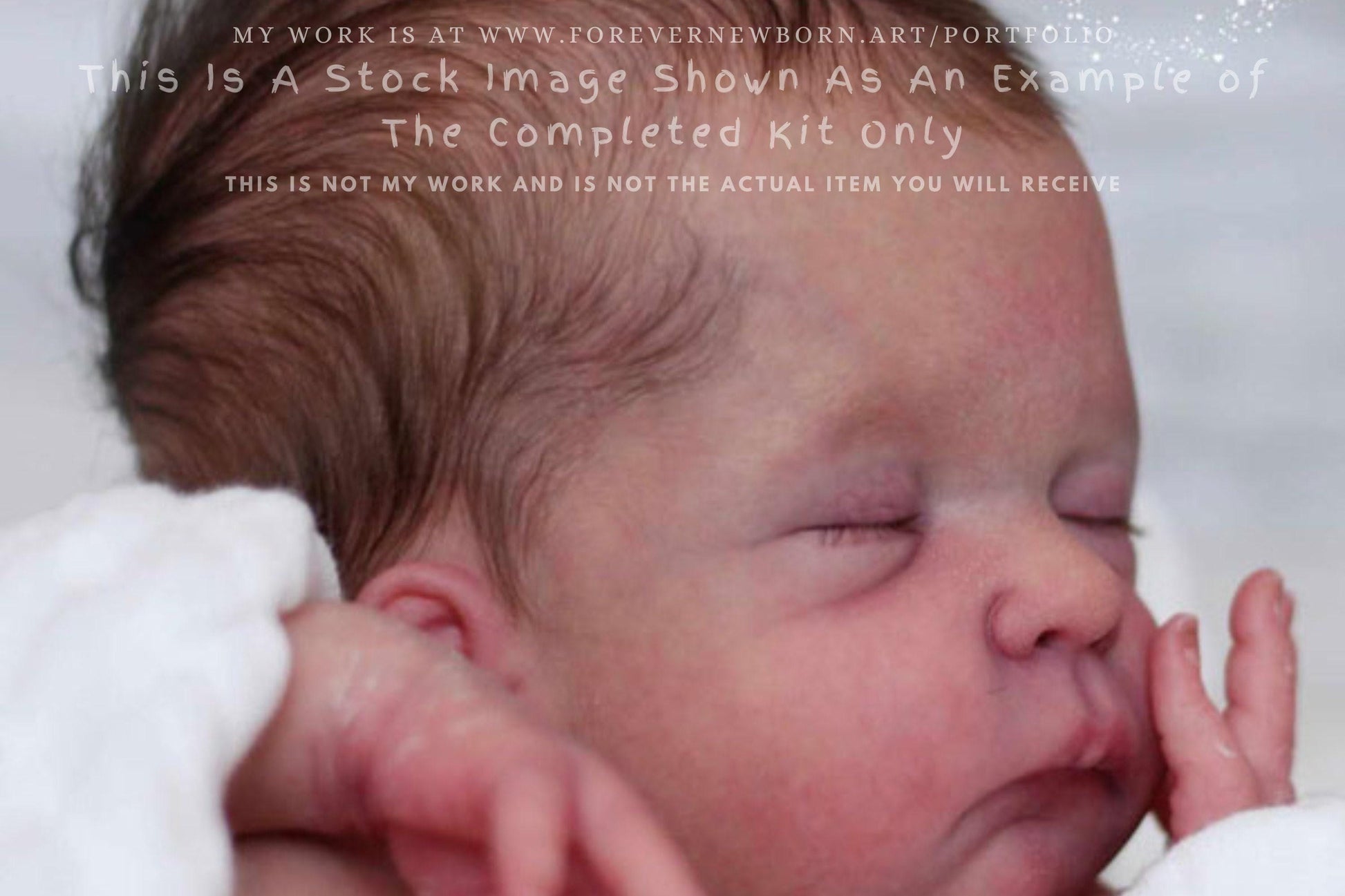 Reborn Baby **Hyper-Realistic** Reborn Doll Cleo by Severine Piret (17 Inches w/ bent legs + Full Limbs)
