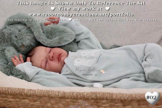 Affordable Options Lifelike Reborn Babies ~ Custom Ultimate Realism ~ Reborn Noah by Kelly Fraga (19"+ Full Limbs)