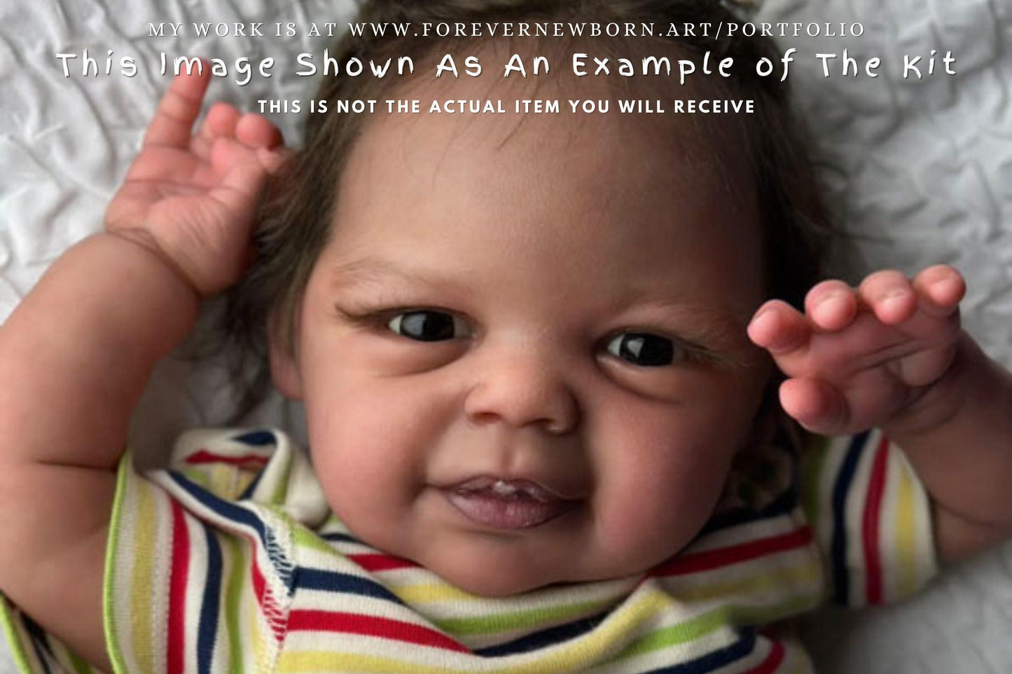Extremely Realistic Reborn Baby Doll ~ Reborn Baby **Hyper-Realistic** Reborn Doll Gianna By Lorna Miller Sands 19" Full Limbs