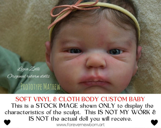 Lifelike Reborn Doll Mathew by Hugo and Tinneke Janssens (21")