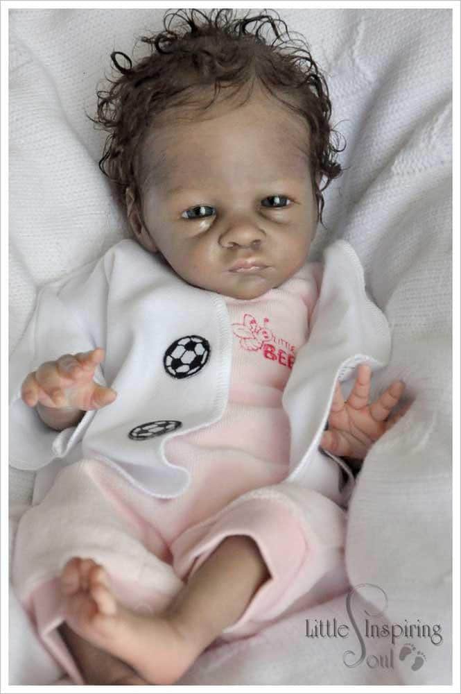 Reborn Baby **Hyper-Realistic** Reborn Doll Buttercup by Bonnie Brown (16" 3/4 Limbs)