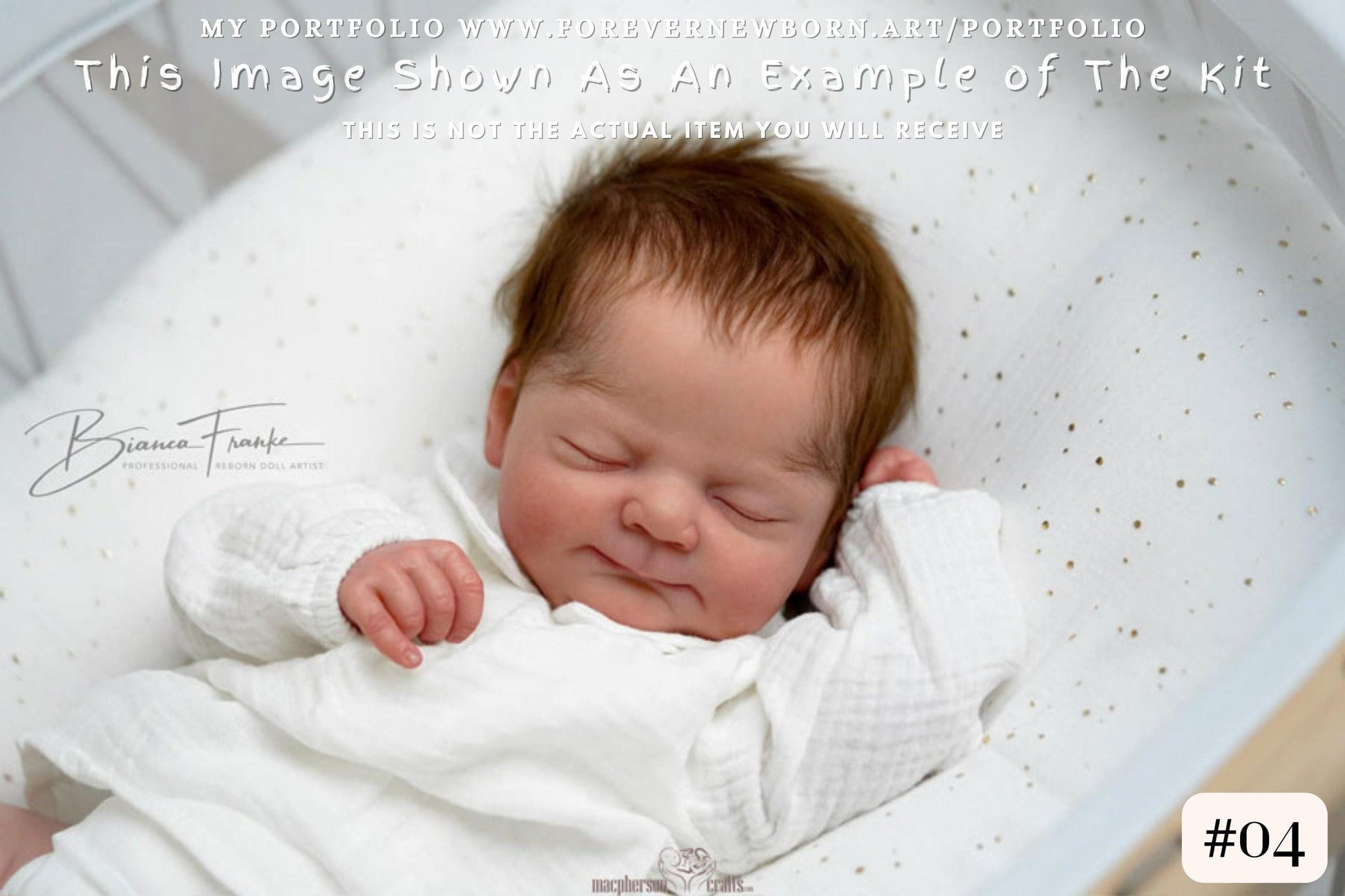 Lifelike Reborn Doll Limited Edition Bellamy By Elisa Marx (20" + Full Limbs) NEW KIT!