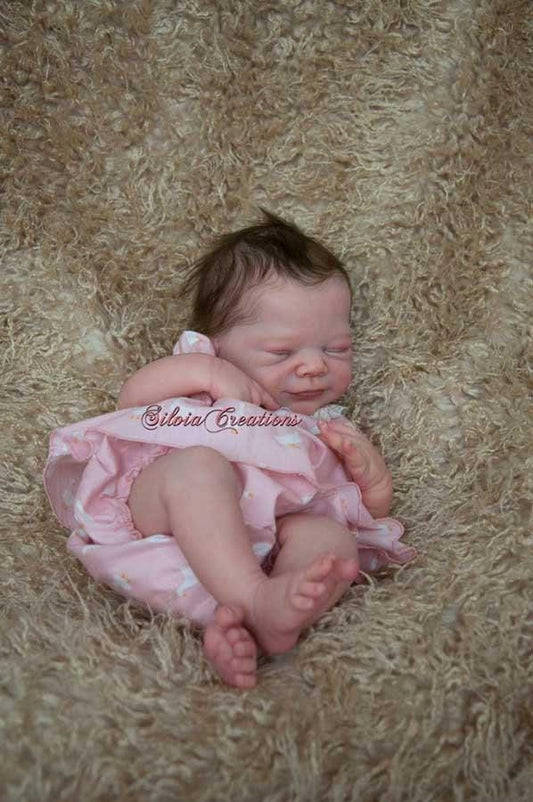 Amazing Hyper-Realistic Reborn Custom Doll Joy by Adrie Stoete (18" Full Limbs)