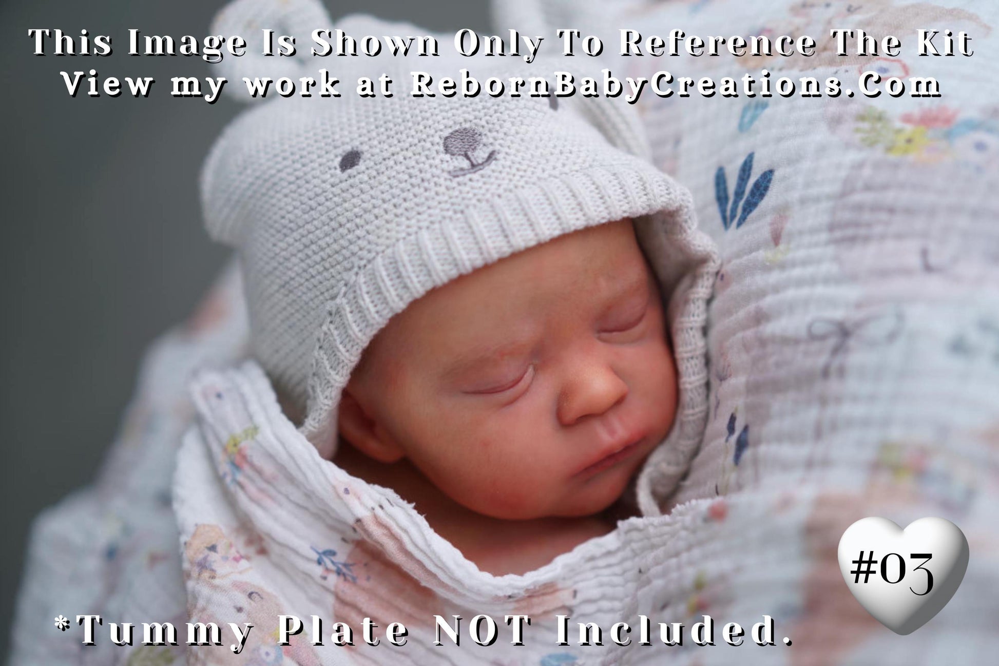 Lifelike Reborn Doll Mia by Irina Kaplanskaya (19"+ Full Limbs)
