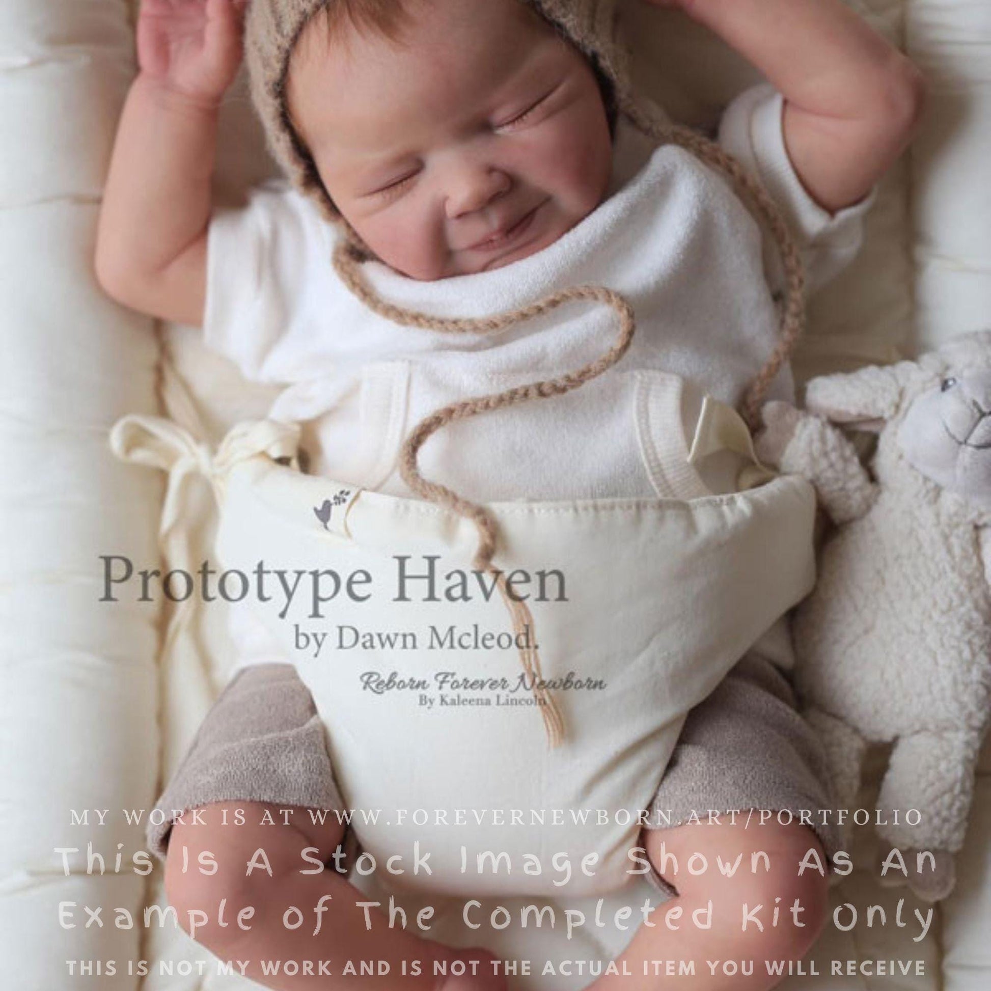 Extremely Realistic Reborn Baby Doll ~ Reborn Baby **Hyper-Realistic** Reborn Doll Haven by Dawn McLeod (20"+Full Limbs)