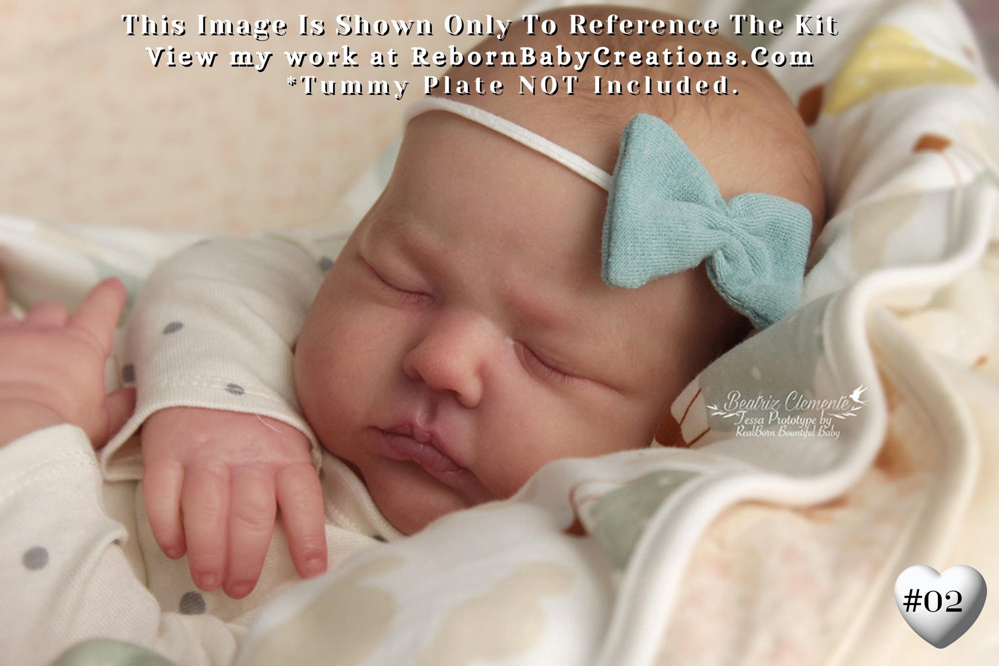 Hyper-Realistic Realborn® Realborn® Tessa Sleeping (19"+Full Limbs)