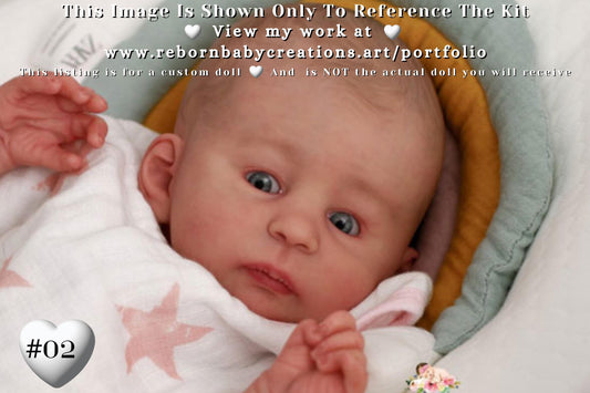 Lifelike Reborn Doll Marcy by Marina Zeglarski (20 Inches + 3/4 Limbs)