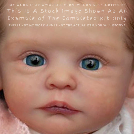 Amazing Hyper-Realistic Reborn Custom Doll Joleen by Heike Kolpin (19"+Full Limbs)